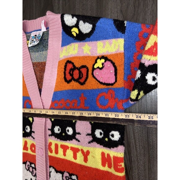 Hello Kitty & Friends Cardigan Adult Size Small Forever 21 - Picture 8 of 14